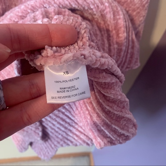 Altar’d State Blush Pink Sweater-XS - Picture 4 of 6